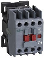 Контактор DEKraft КМ-102 3п 1НЗ 12А 24В тип АС3  картинка